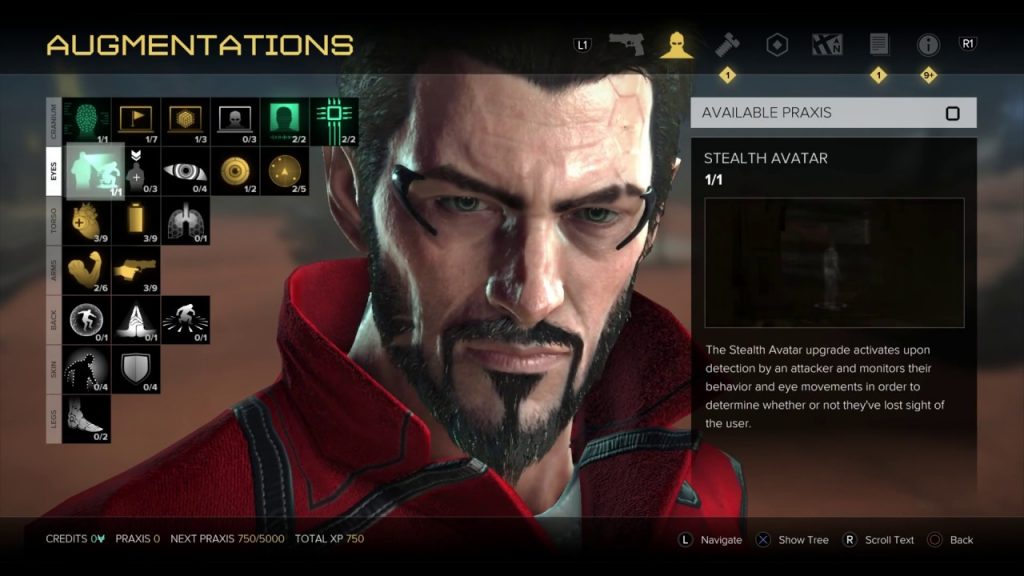 Deus Ex: Mankind Divided augments