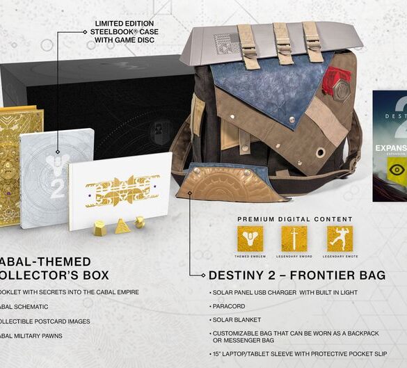 destiny 2 collector' edition red unboxing