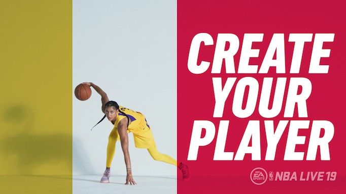 NBA Live 19 Female Create a Player