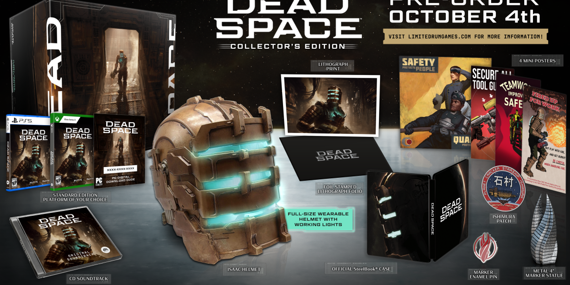 DEAD SPACE COLLECTORS EDITION LIMITED RUN GAMES