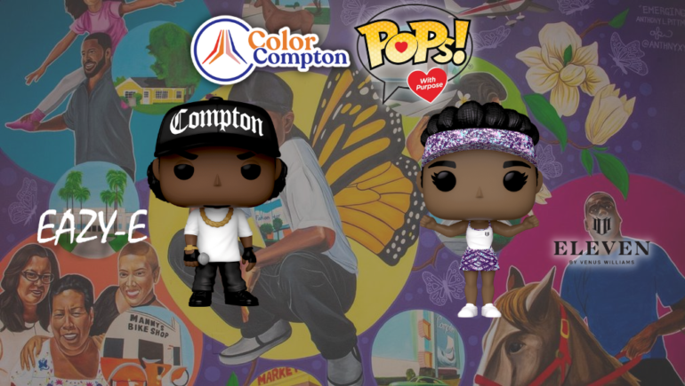color compton x funko pop collection GEEK GAME TYTE