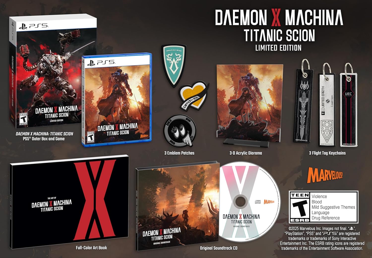 Daemon X Machina: Titanic Scion Limited Edition 411 - GEEK GAME TYTE